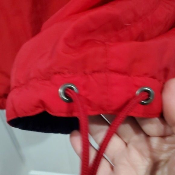 American Eagle Outfitters Red ActiveSport Pullover Jacket Kangaroo Pouch MEDIUM - Picture 7 of 11